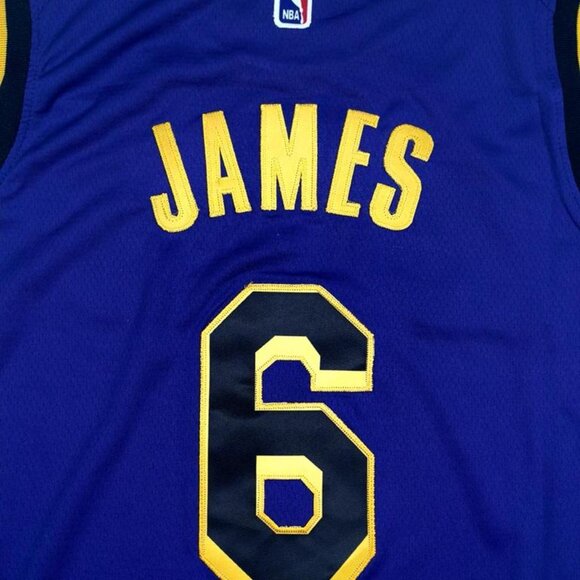 Nike Lebron James Lakers 2022-2023 Statement Edition Adult Jersey - Picture 8 of 8